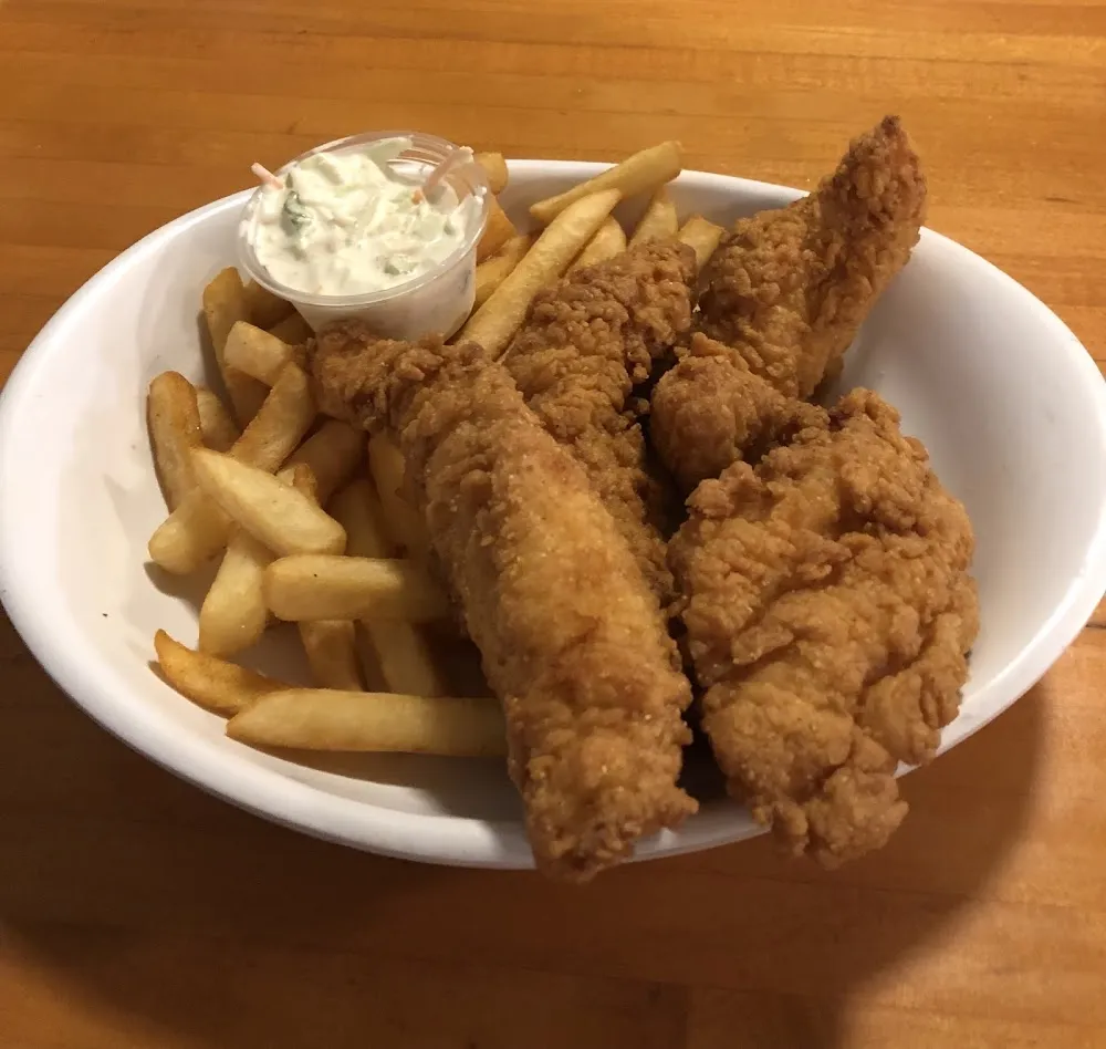 Fried Shrimp Basket with Fries