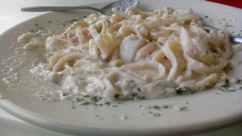 Seafood Alfredo